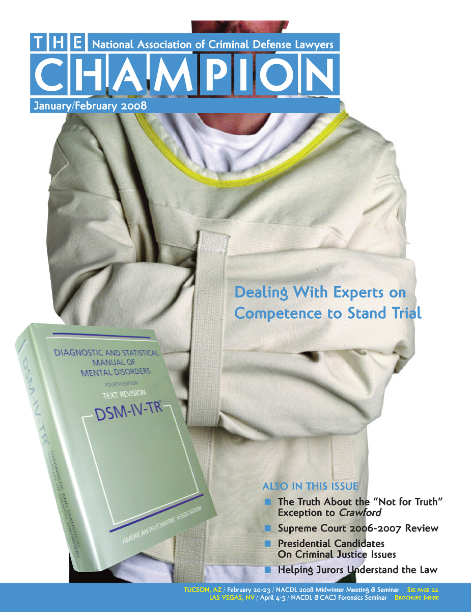 January/February 2008 Cover